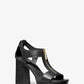 Berkley Leather Block-Heel Sandal