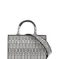 Furla Toni Antracite Jacquard Top Handle Bag