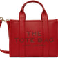 Red 'The Leather Small Tote Bag' Tote