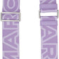 Purple 'The Monogram Utility' Shoulder Strap