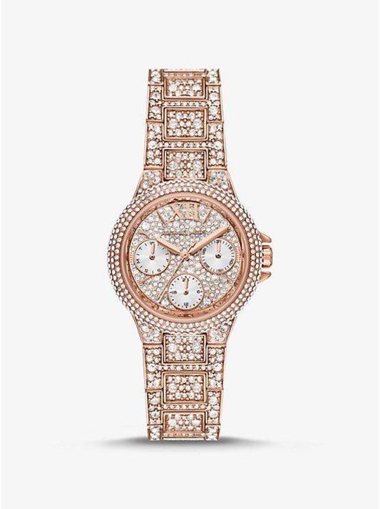 Mini Camille Pavé Rose Gold-Tone Watch