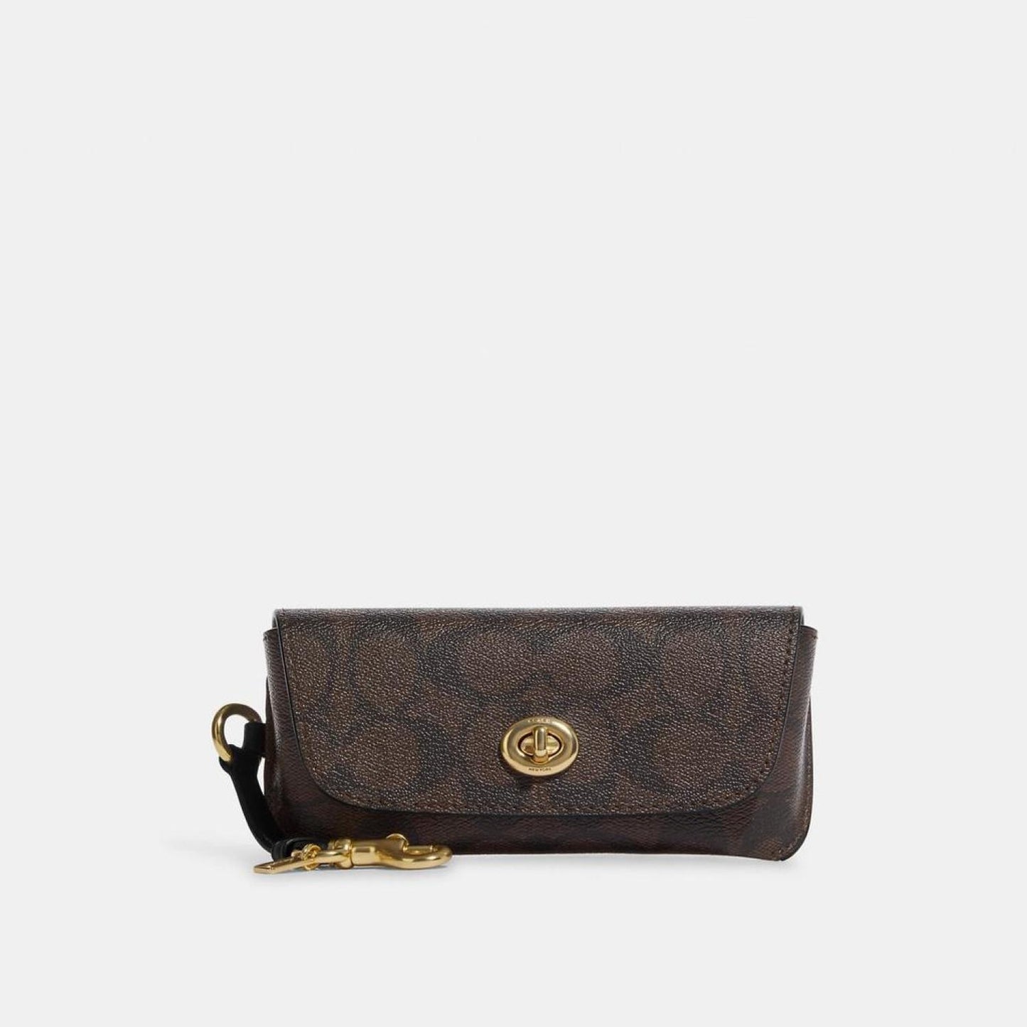 Coach Outlet Sunglass Case In Signature Canvas