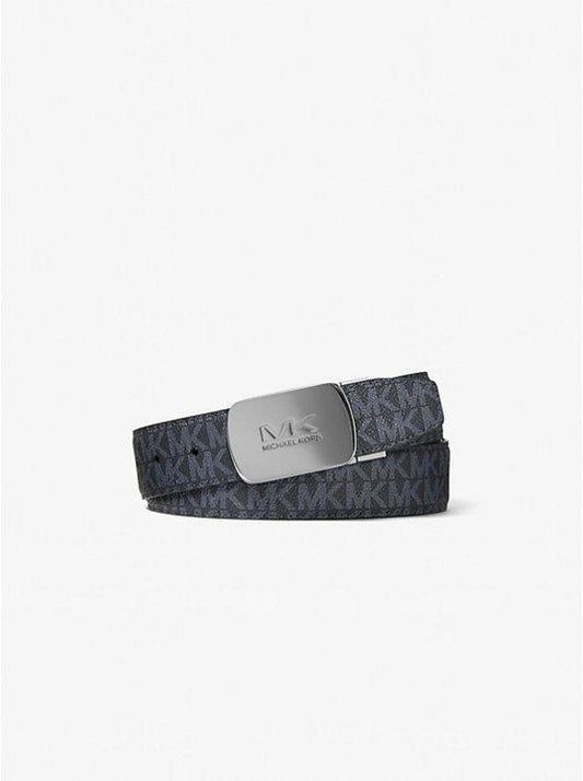 Reversible Logo and Leather Belt