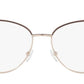 Michael Kors Eyewear Semi-Square Frame Glasses