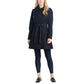 Women's Single-Breasted Raglan-Sleeve Trench Coat