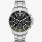 Oversized Everest Silver-Tone Watch