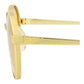 Round-Frame Metal Sunglasses