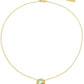 Gold & Abalone 'The Medallion' Necklace