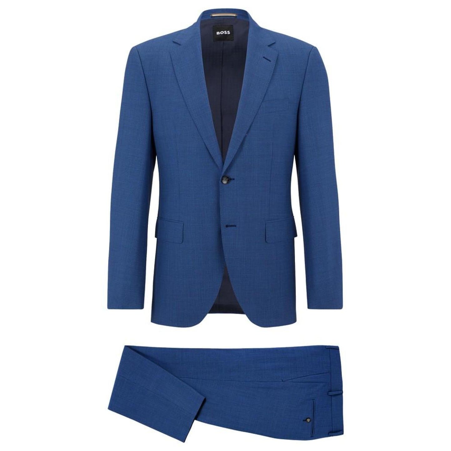 Men's Micro-Patterned Regular-Fit Suit