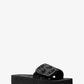 Logo Embellished Platform Slide