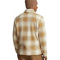 Plaid Fleece Shirt Jacket