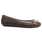Michael Kors Fulton MK Logo Flat Shoes