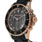 MK9055 - Everest Chronograph Silicone Wrapped Stainless Steel Watch