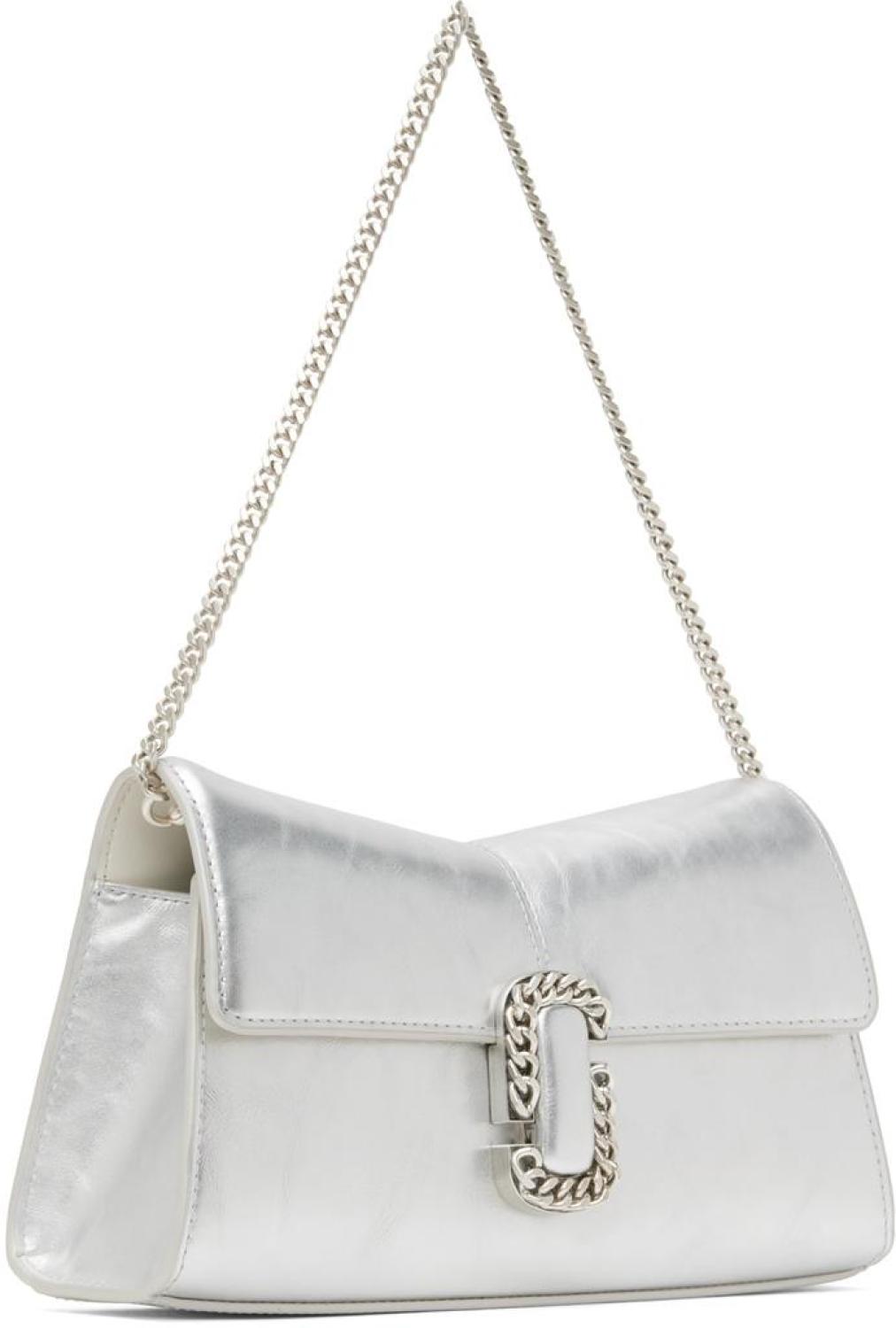 Silver 'The St. Marc Convertible' Clutch