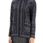 Versace barocco shirt in crepe de chine