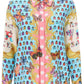 Versace shirt in printed silk