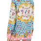 Versace shirt in printed silk