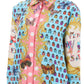 Versace shirt in printed silk