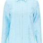 Versace barocco shirt in crepe de chine