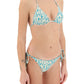 Versace versace allover bikini top