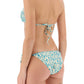 Versace versace allover bikini top