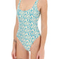 Versace versace allover one-piece swimwear