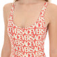 Versace versace allover one-piece swimwear