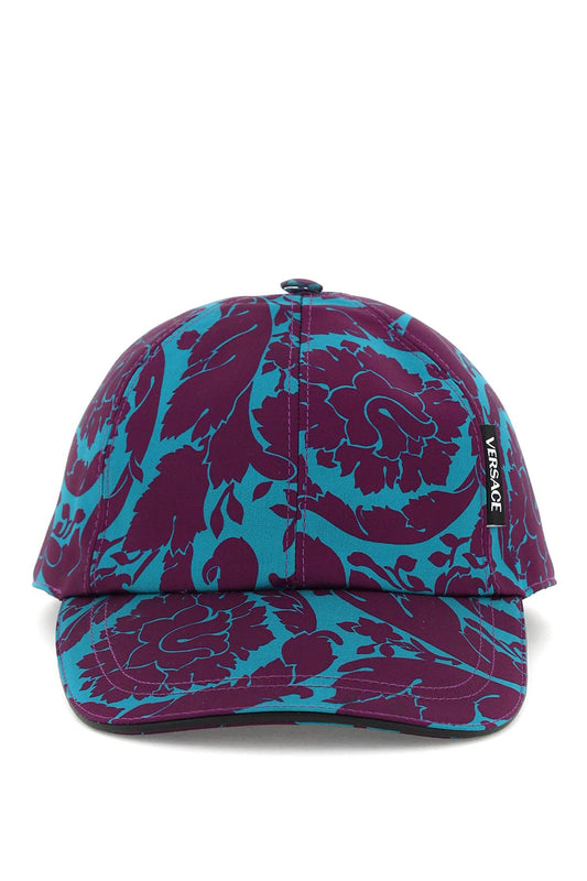 Versace 'barocco silhoutte' baseball cap