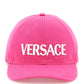 Versace logo embroidery baseball cap