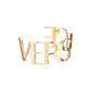 Versace stiff logoed bracelet