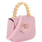 Versace la medusa handbag with crystals