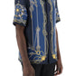 Versace versace nautical bowling shirt