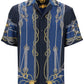 Versace versace nautical bowling shirt