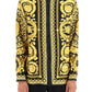 Versace barocco print silk shirt