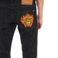 Versace medusa flame jeans