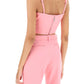 Versace monogram corset top