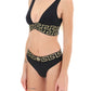 Versace bikini top with greca bands