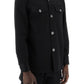 Versace "medusa cotton twill oversh