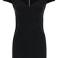 Versace crepe mini dress