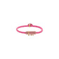 Versace braided leather bracelet
