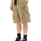 Versace oversized nylon cargo shorts