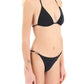 Versace medusa triangle bikini top