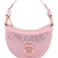 Versace repeat mini hobo bag with crystals