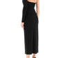 Versace cut out jersey dress