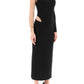 Versace cut out jersey dress