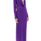 Versace cowl neck maxi dress