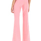 Versace low waisted flared trousers
