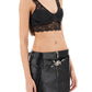 Versace satin and lace underwear bra