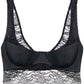 Versace satin and lace underwear bra