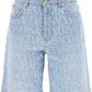 Versace allover versace denim shorts